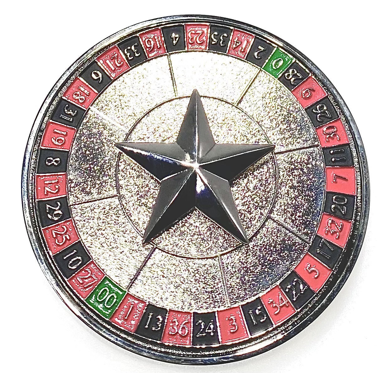 Roulette Wheel Belt Buckle
