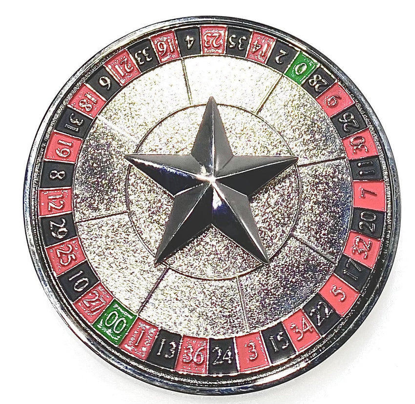 Roulette Wheel Belt Buckle