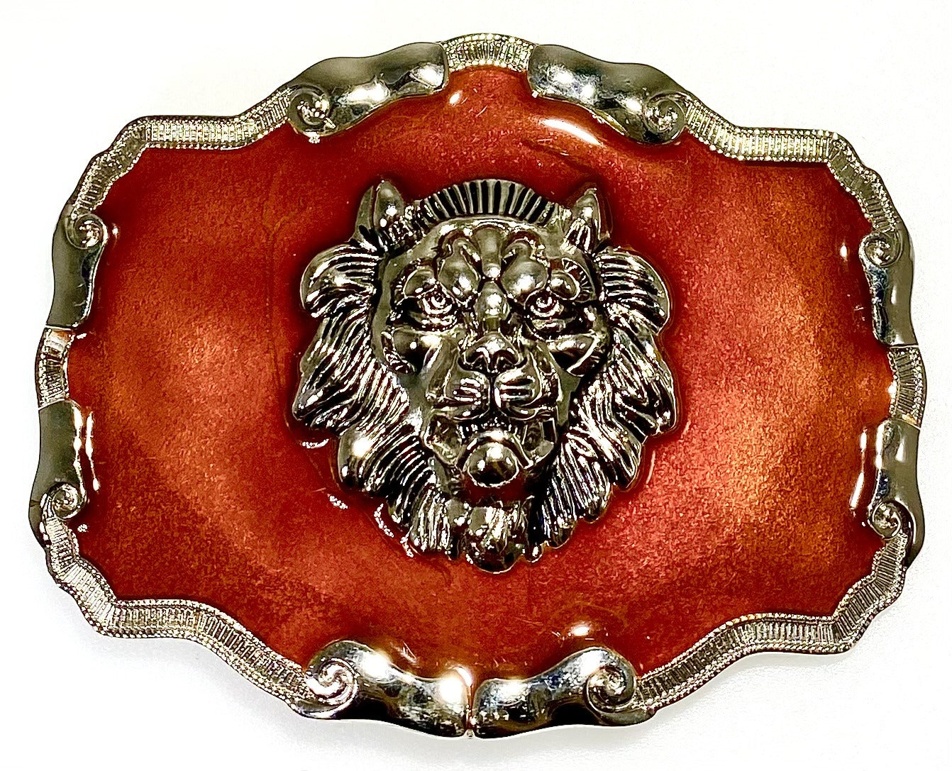 Lion Crest Belt Buckle