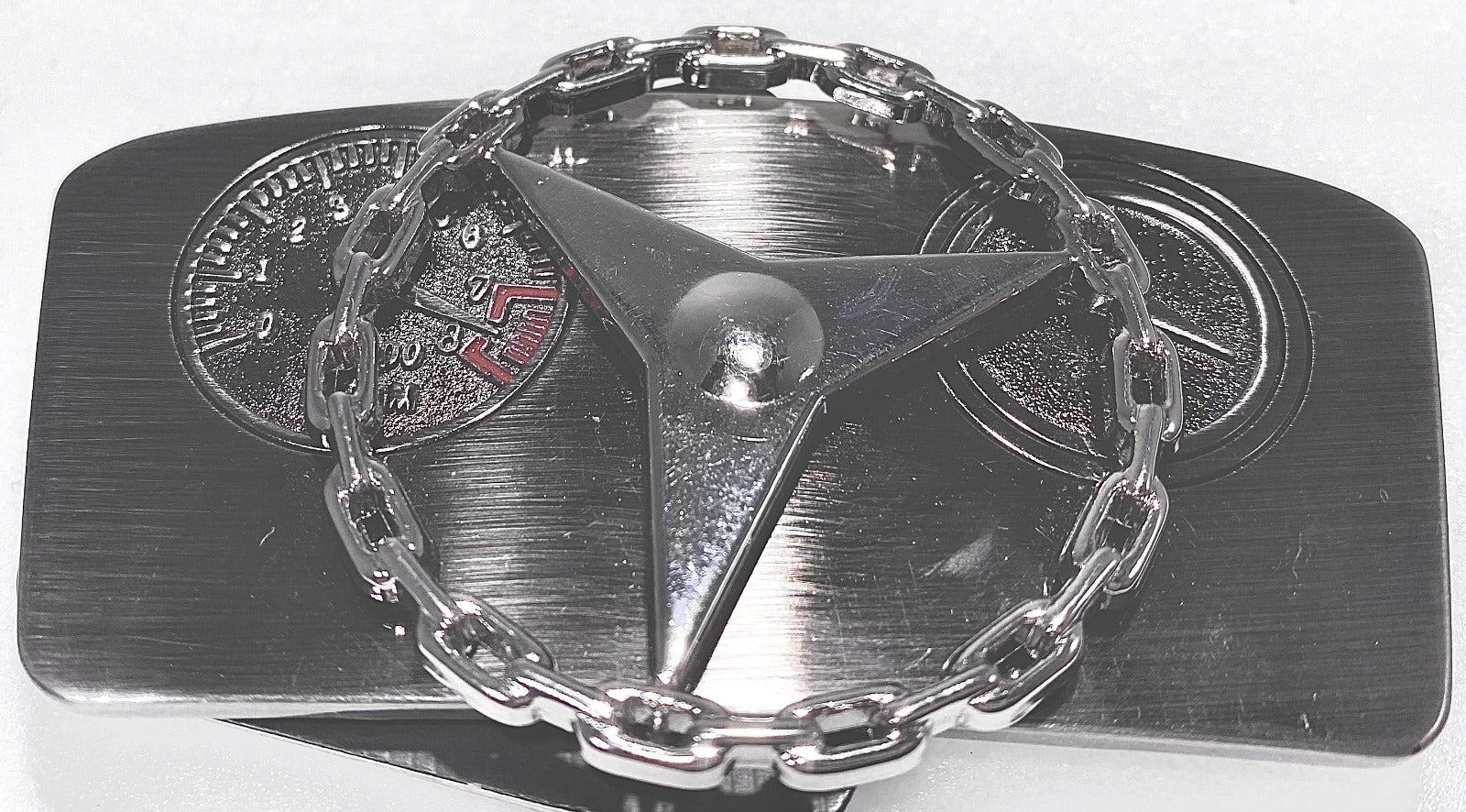 Speedometer Chain Belt Buckle