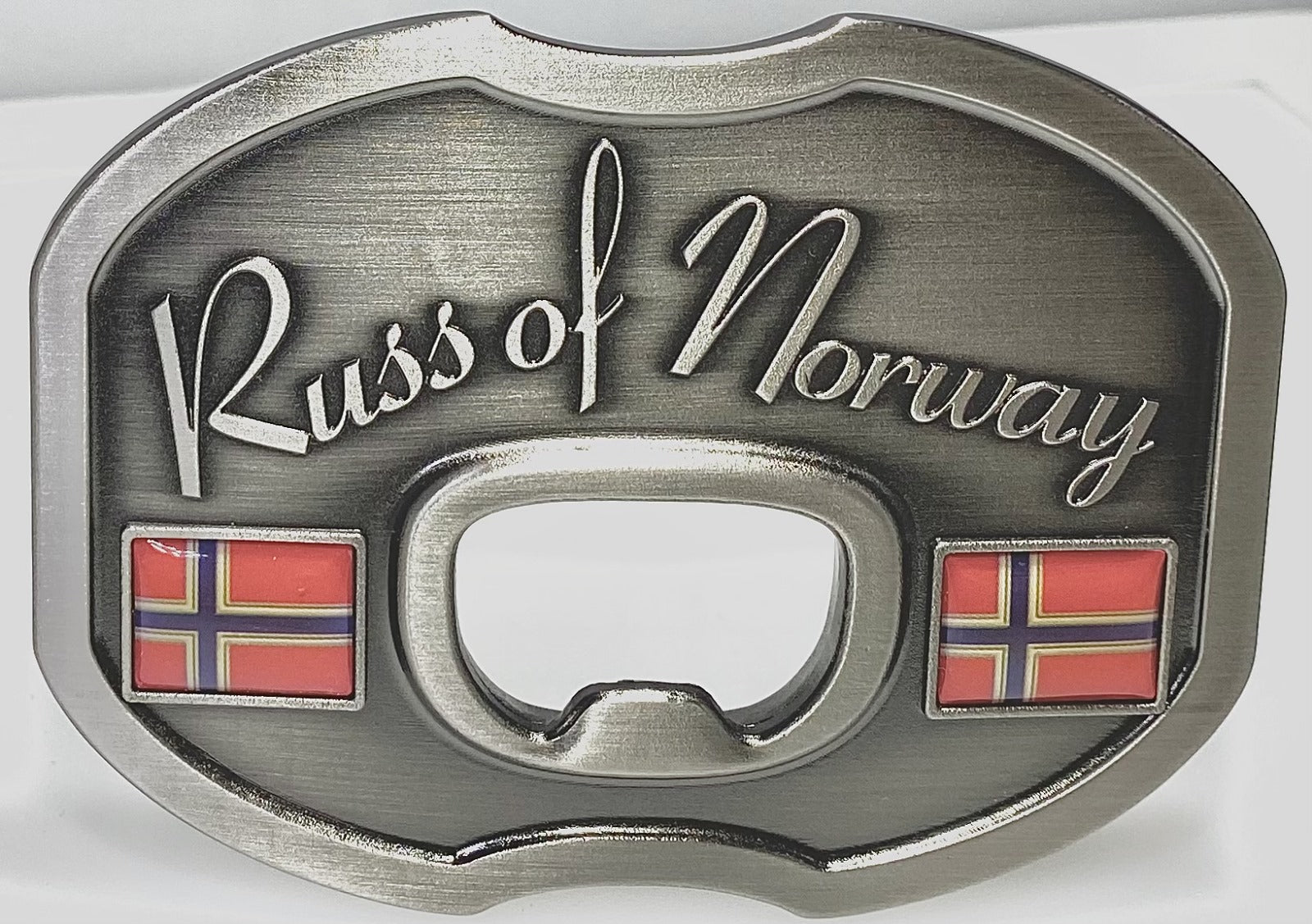 Russ of Norway Bottle Opener Belt Buckle