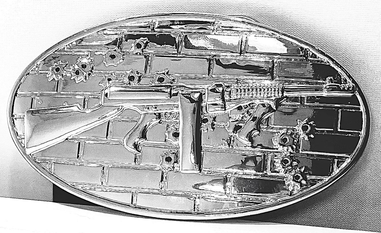 Tommy Gun Belt Buckle