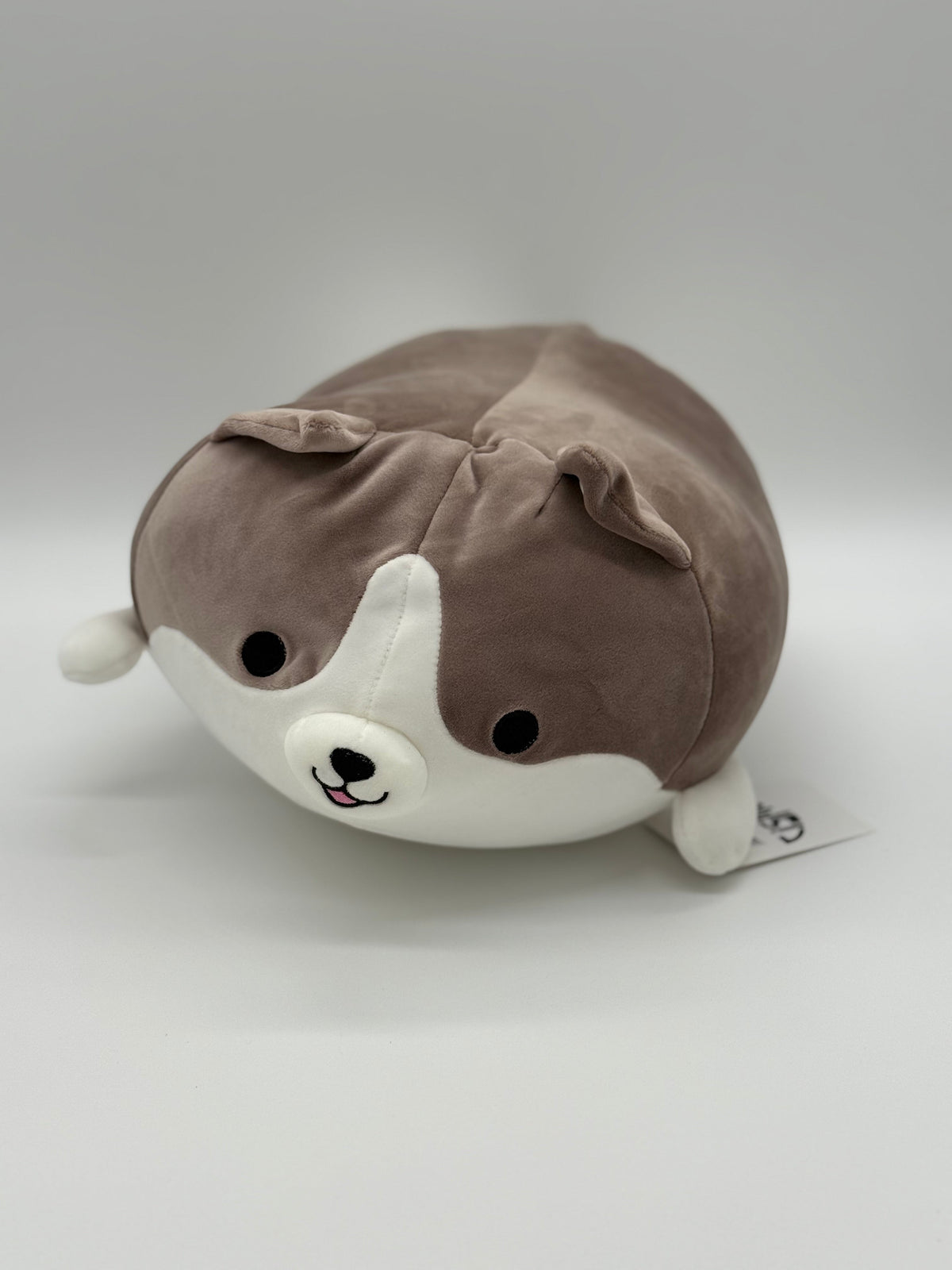 Lyla Shiba Inu Stuffed Soft Plush Toy for Kids Gray 13" x 14"