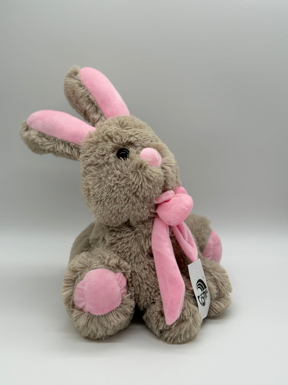 X-Large Adorable Bunny Rabbit with Bow Tie – Soft Plush 17–20"