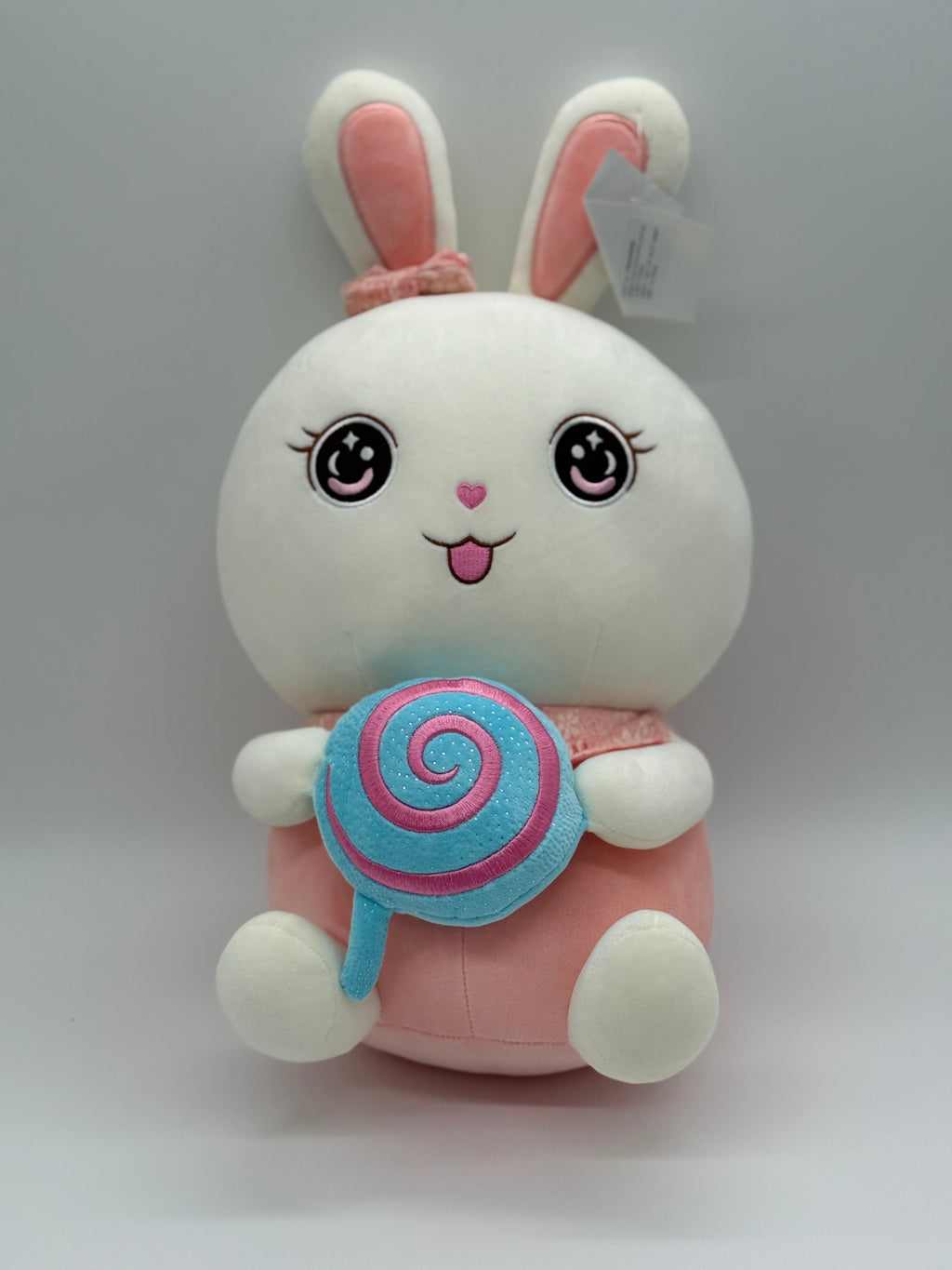 Large Adorable Bunny Rabbit with Bow Tie – Soft Plush 10–14"