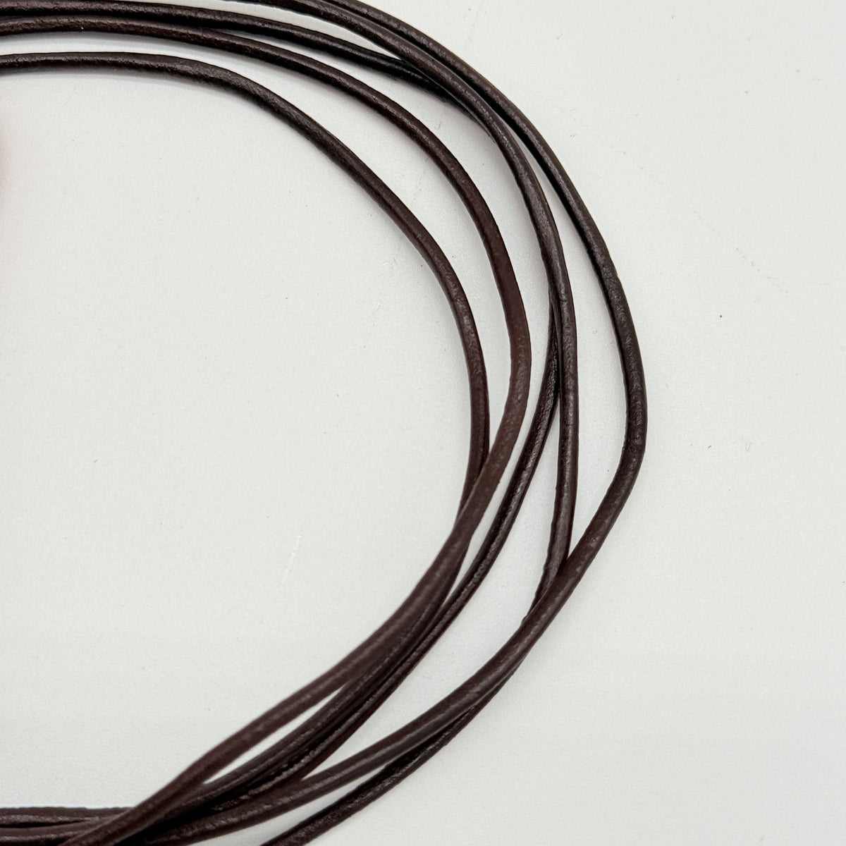 Leather Cord Necklace Set of 6 Pieces
