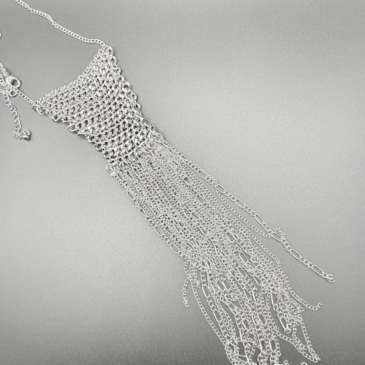 Double-Strand Resin Necklace – Seafoam & Brown