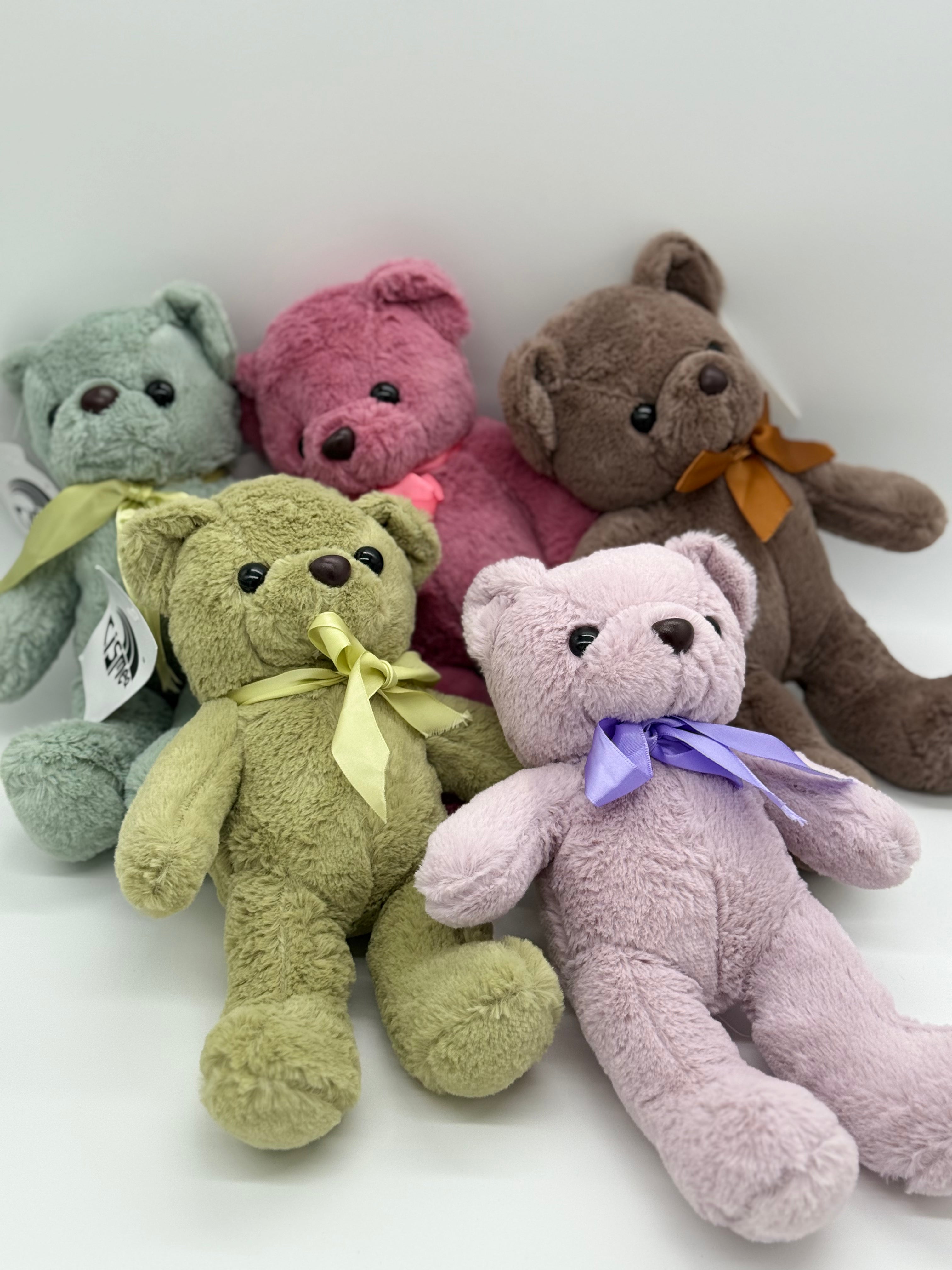Teddy Bear Stuffed Animal - Dark Brown (9" to 10" Cuddly Plush Bear)