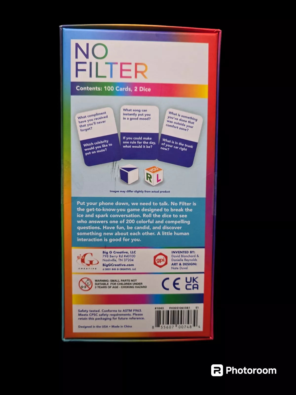 No filter the candid conversation game