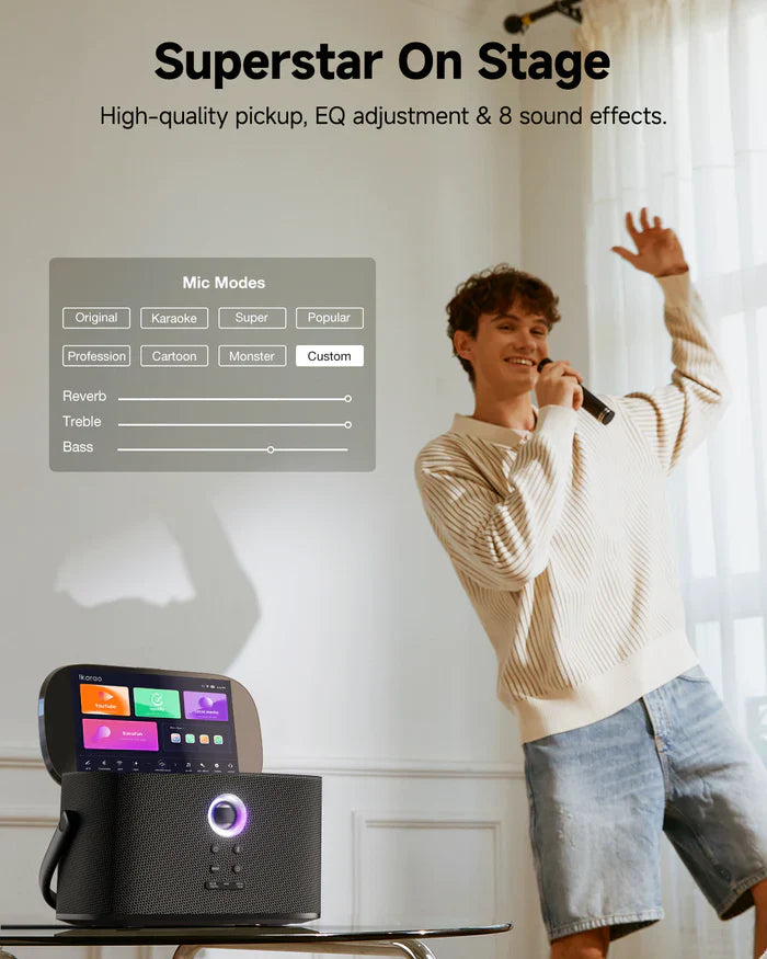 Ikarao -The Ultimate Portable Karaoke Machine - Model : Shell S2