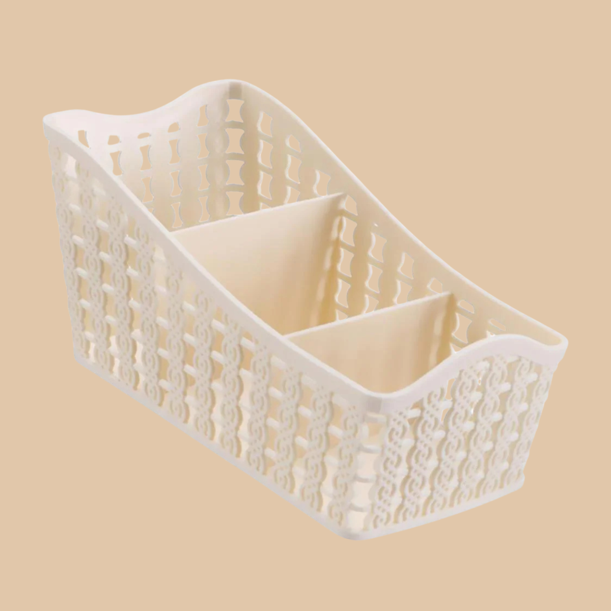 3 Pcs Storage Containers Set (Beige, Mint Green, Brown) - Hammerhead LLC.