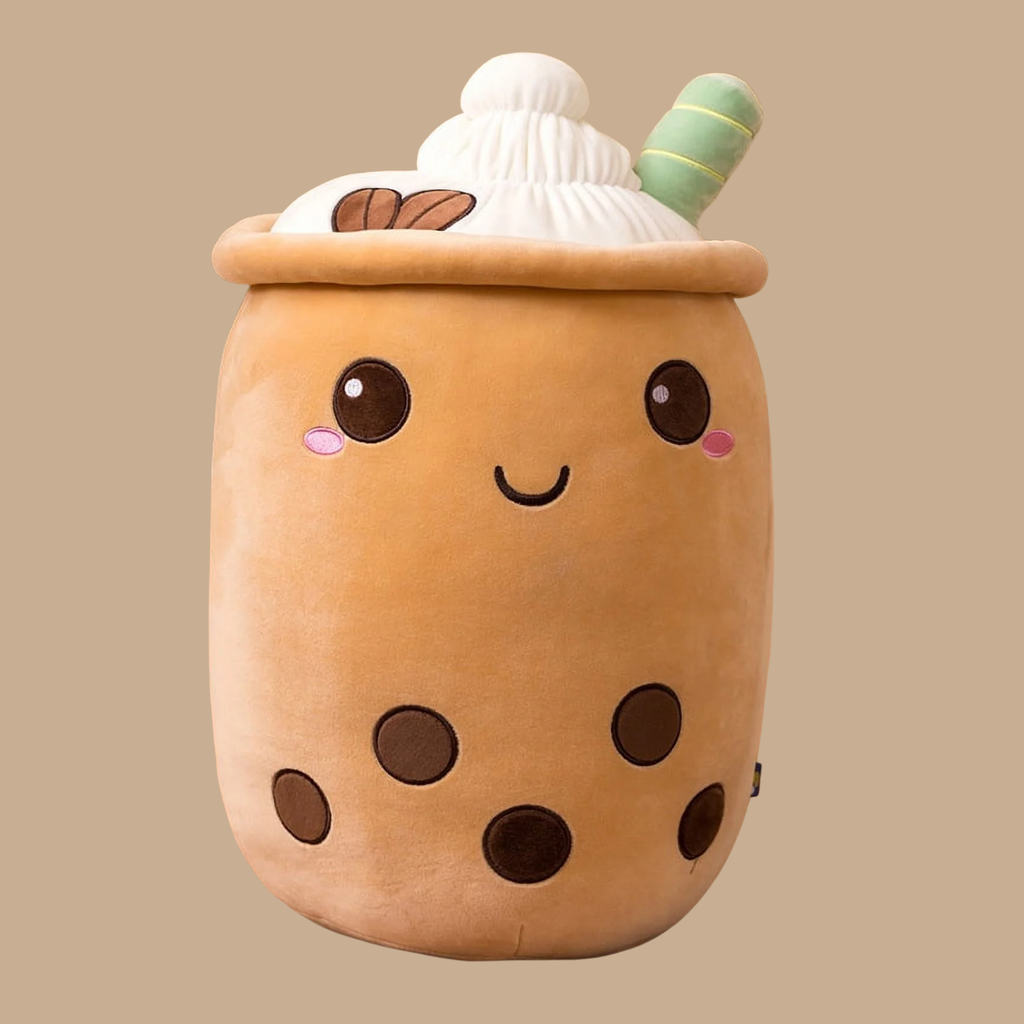 Boba Plush Bubble Tea Stuffed Toy – 10"