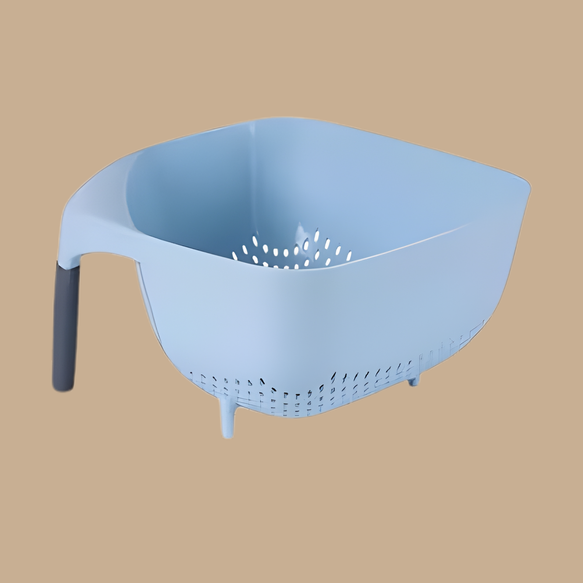2 Pcs Kitchen Strainers Set (Blue and Gray) - Hammerhead LLC.