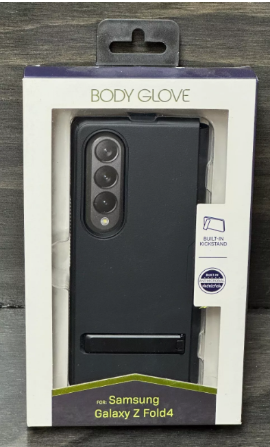 Open Box Body Glove Kickstand Case for Samsung Galaxy Z Fold4 - Black