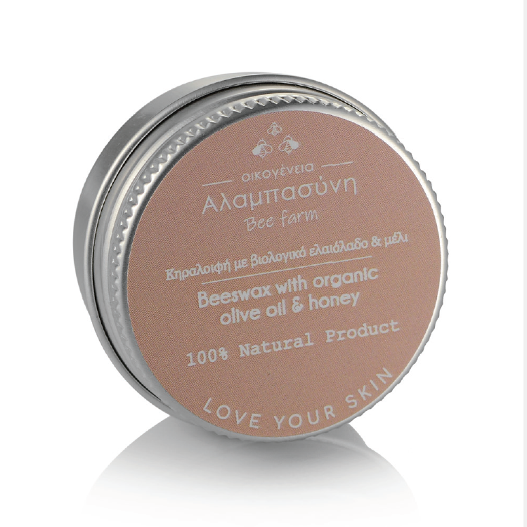 Alabasinis Beeswax with Honey & Bio Olive Oil – Natural Skin Conditioning Balm