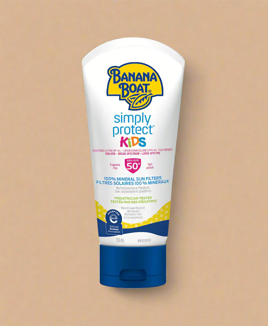 Banana Boat Simply Protect Mineral-Based Sunscreen Lotion SPF 50