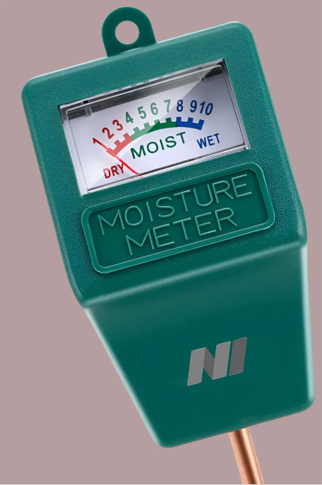 Moisture Meter – Plant Soil pH Meter & Hygrometer Sensor for Indoor/Outdoor Use (No Battery Needed)