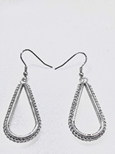 Tear Drop Fish Hook Earring