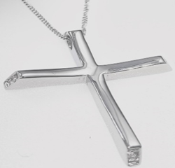 JEWELRY FASHION Cross with Gem Accent