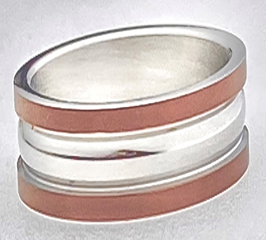 FASHION Copper Band Ring Gentman Ring