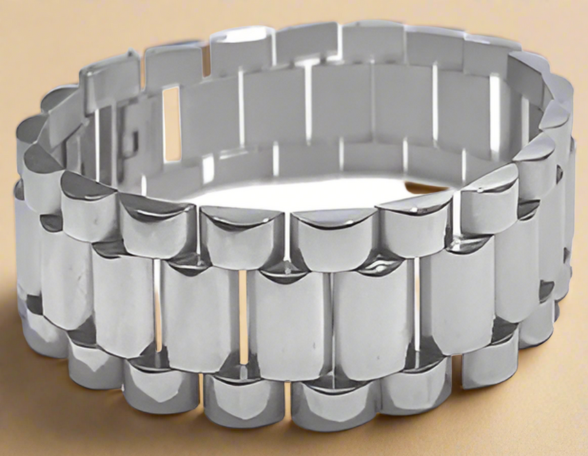 Fashion Rollo Link Bracelet 8.5"