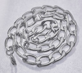 FASHION Large Open Filgo Necklace 24"