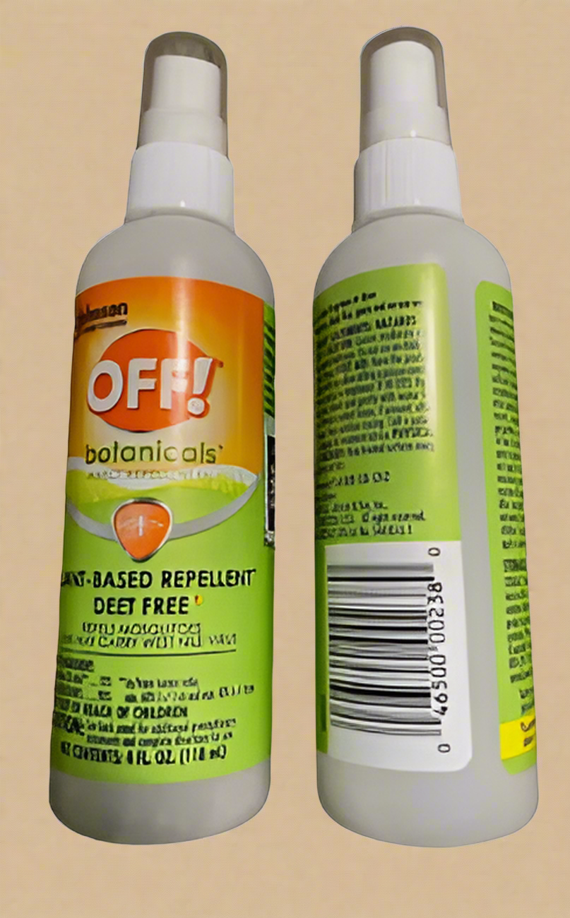 OFF!® Botanicals Plant-Based Insect Repellent – 2 Pack (4 oz each)