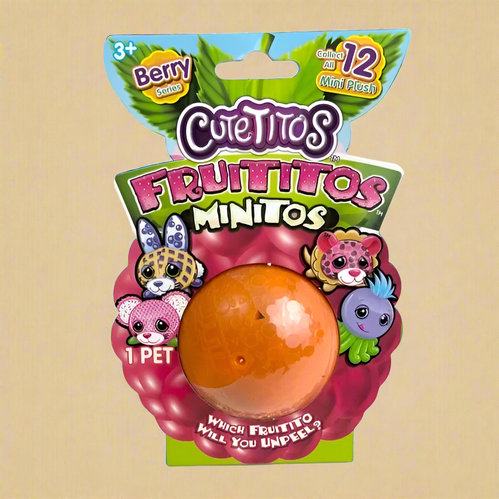 Cutetitos Fruititos Minitos Berry Series Mini Plush
