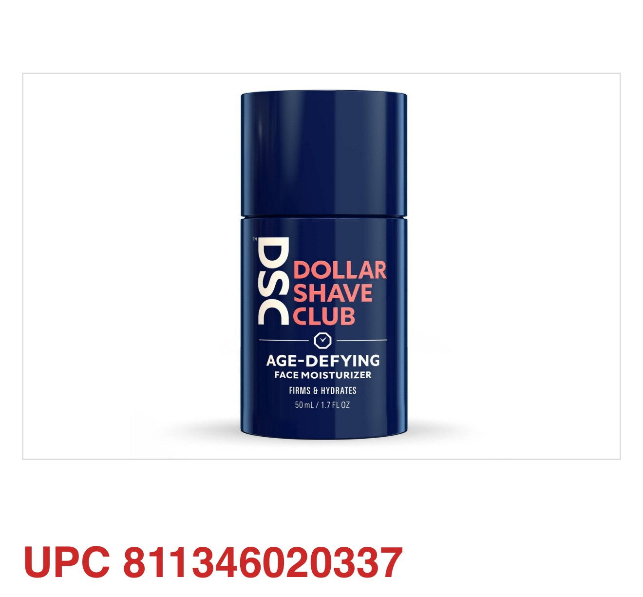 Dollar Shave Club Age Defying Moisturizer – Firm & Hydrate (1.7 fl oz)