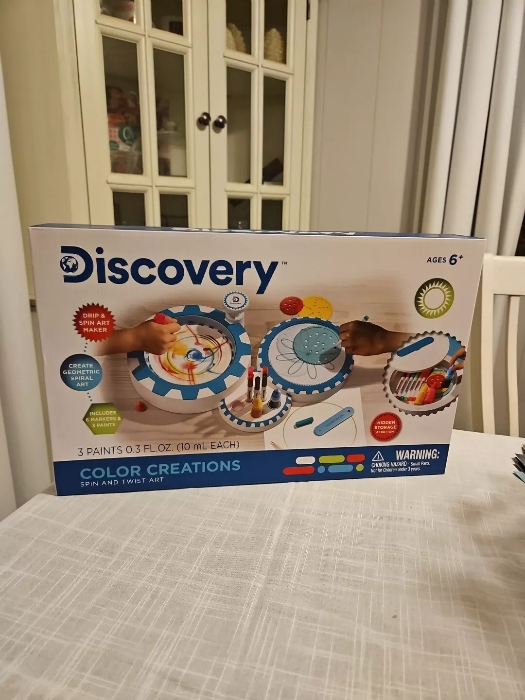 Discovery Kids Color Creations Spin & Twist Art Kit