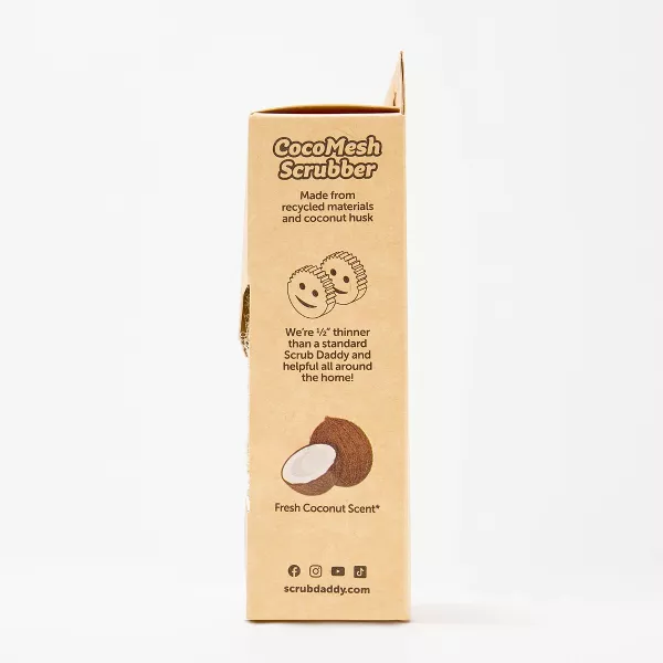 Scrub Daddy Coco Mesh Scrubber – 2 Count