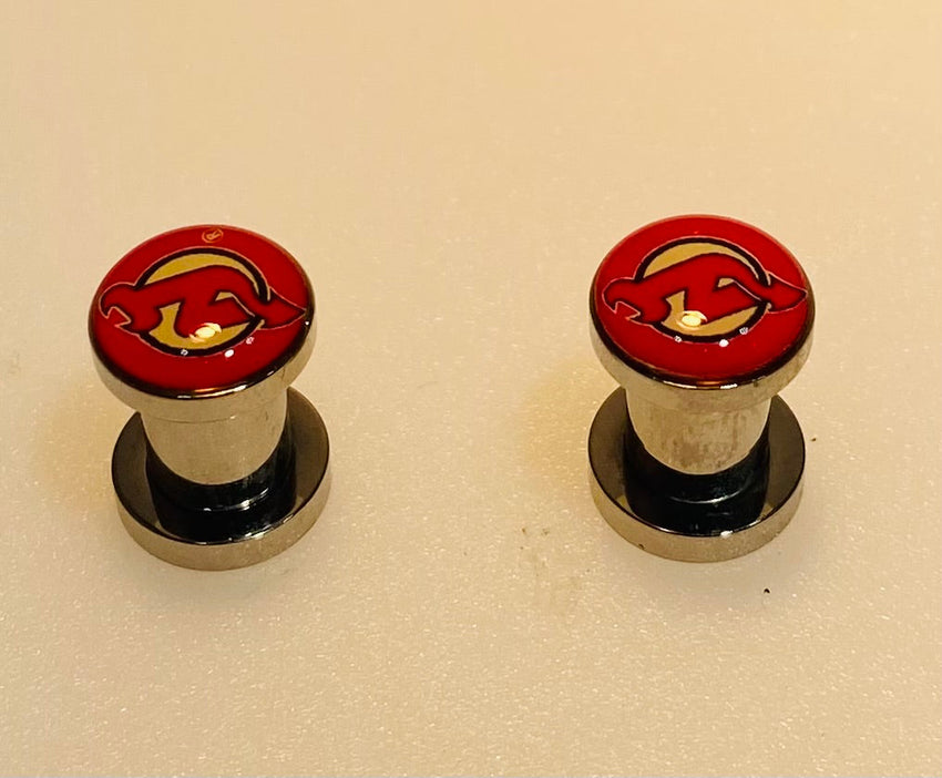 New Jersey Devils Ear Plug 2G Stainless Steel