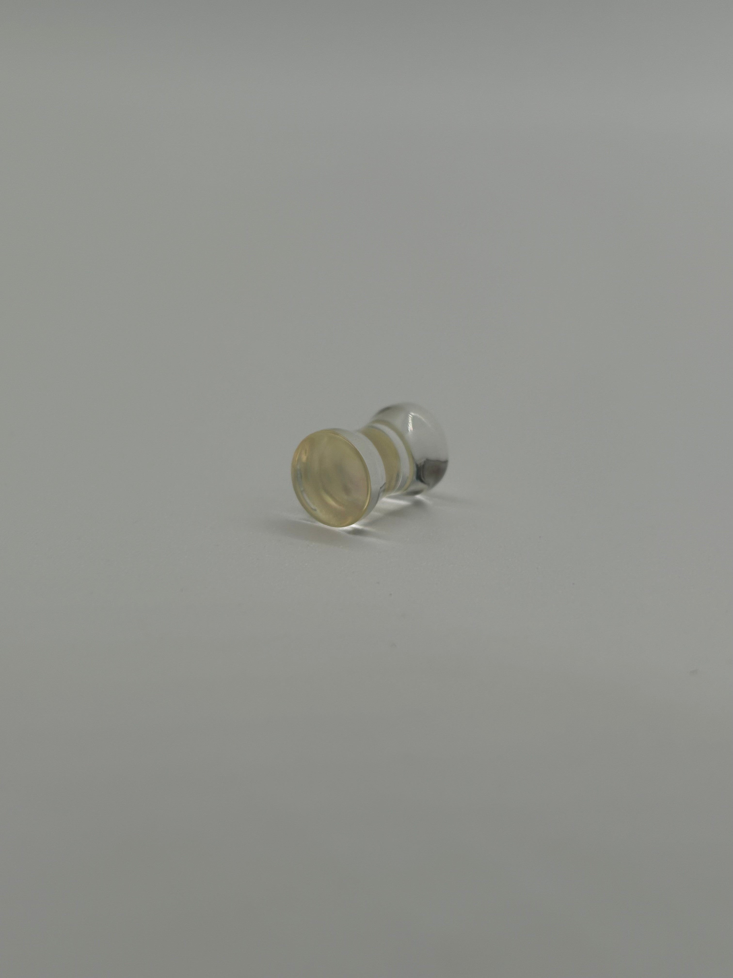 Opal Clear Double Flared Ear Plug Stretching Kit – 3 pcs Set