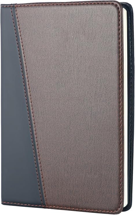 Large Capacity Notebook – 230 College Ruled Pages, Brown Cover