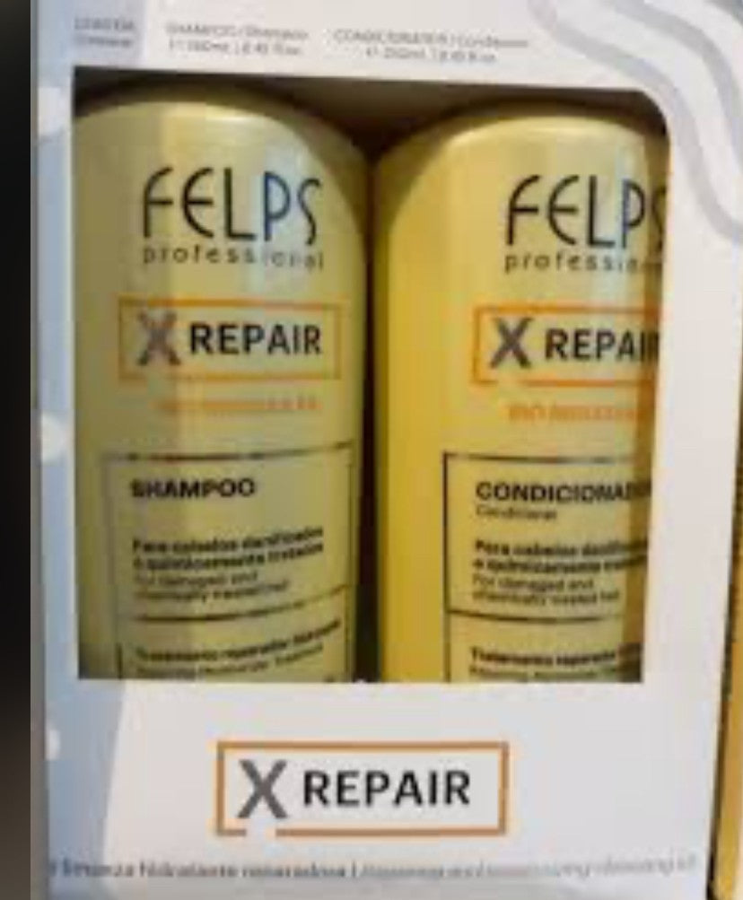 Felps Professional XRepair Bio Molecular Shampoo & Conditioner Set