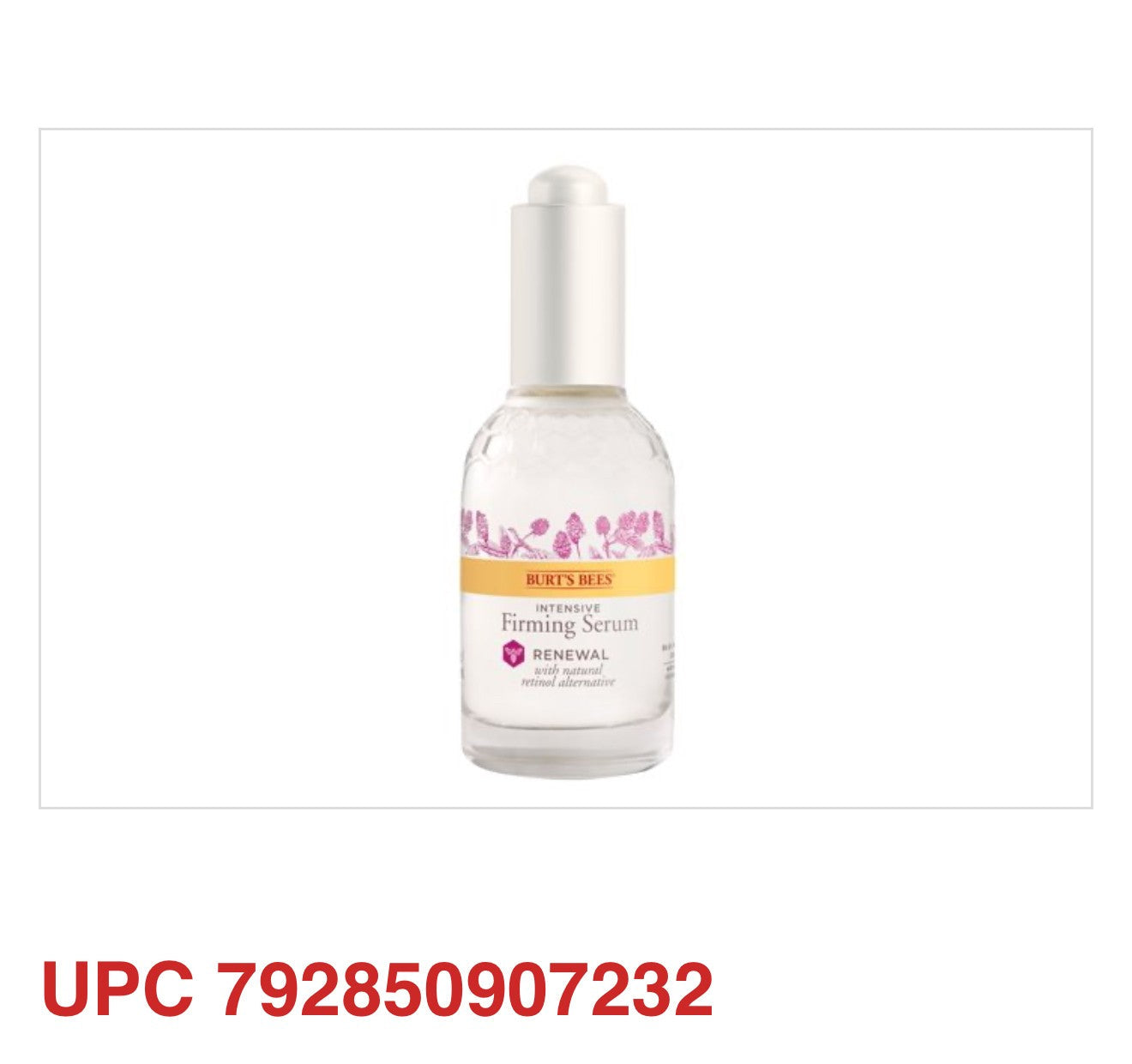 Burt’s Bees Renewal Intense Firming Facial Serum – 1 fl oz