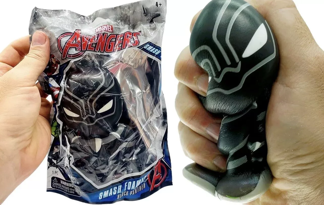 Marvel Avengers Smash Foamie Black Panther Smash 'Em Slow Release Ja-Ru