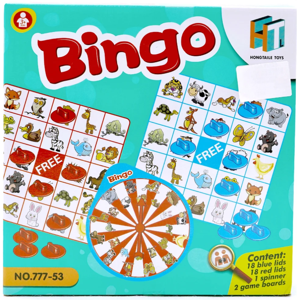 Hongtaile Bingo Board Game – Classic Family Game Set