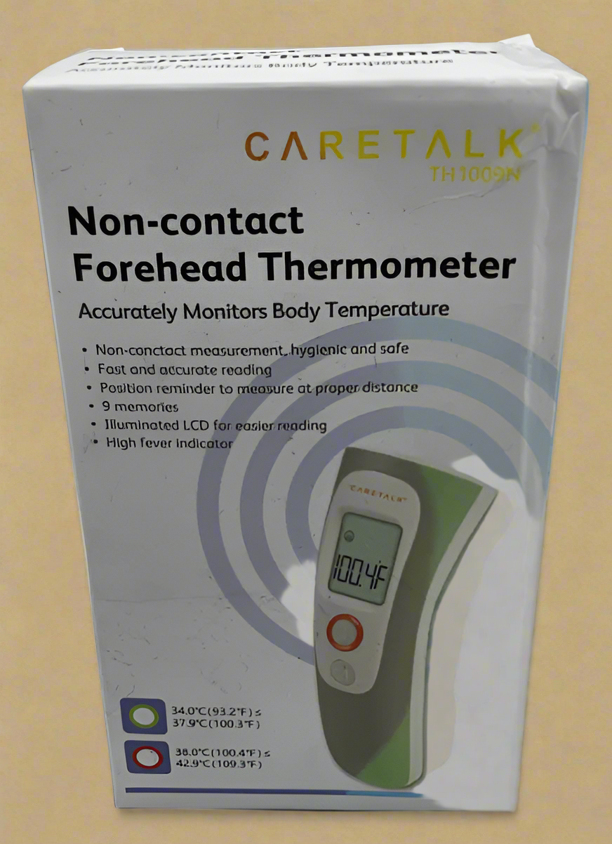 Caretalk Non-Contact Forehead Thermometer – TH1009N