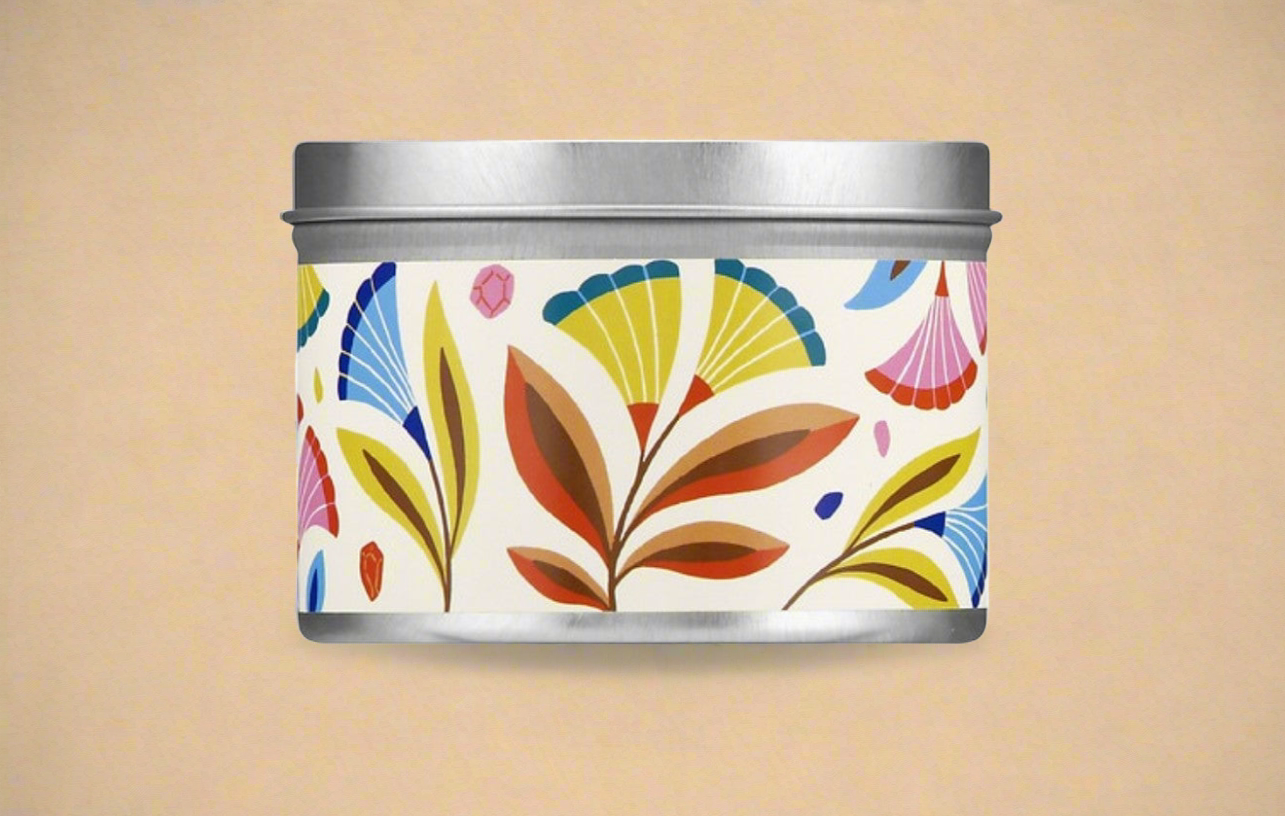 CompleteHome Candle Tin – Egyptian Amber (5 oz)