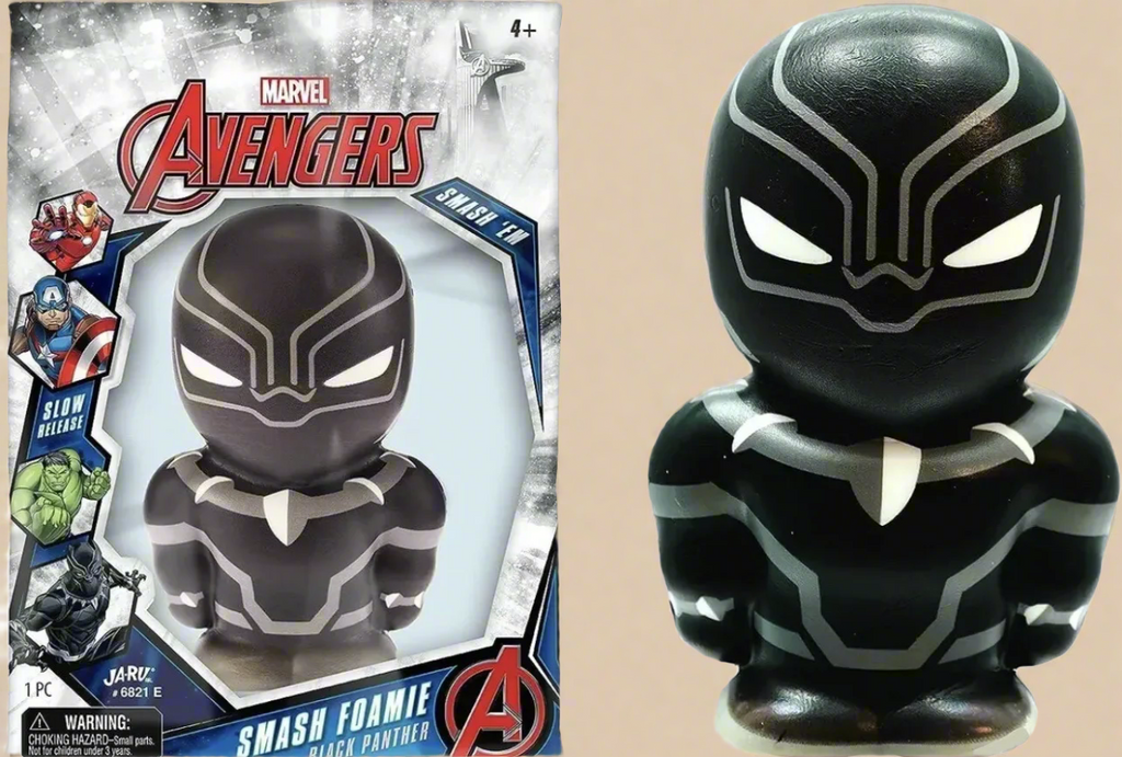 Marvel Avengers Smash Foamie Black Panther Smash 'Em Slow Release Ja-Ru