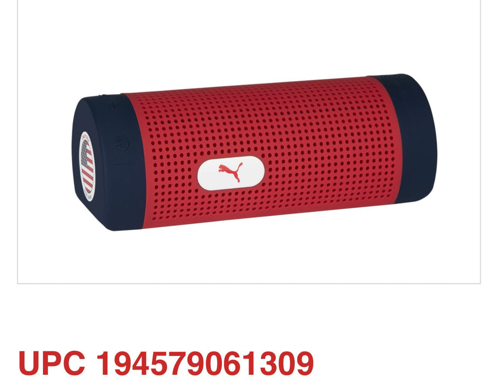 PUMA 05405502 Pop Top Bluetooth Speaker – Red