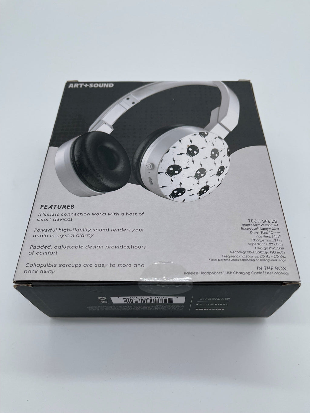 Art+Sound Wireless Headphones – Skeleton