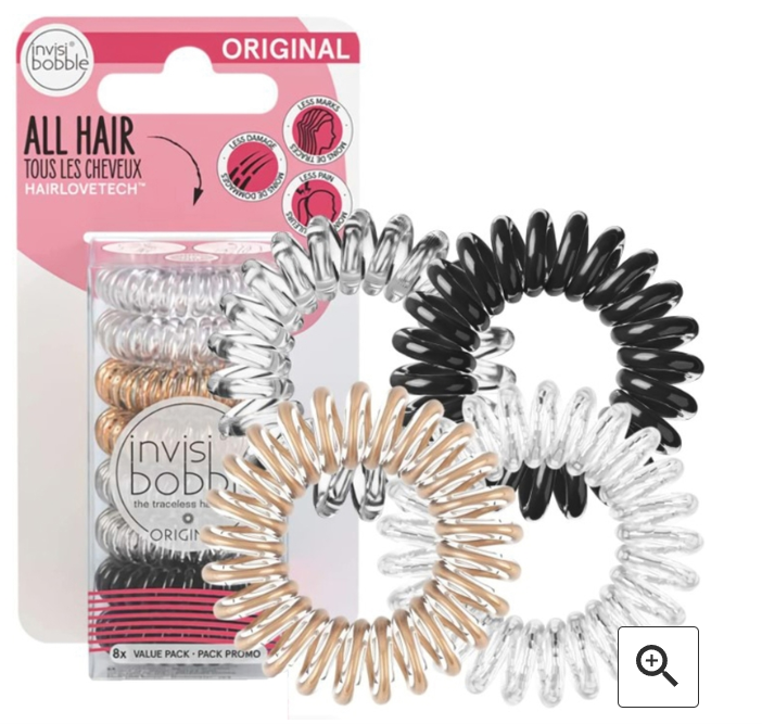 Invisibobble® Original Traceless Hair Ring – Value Pack (8 ct, Mixed Colors)