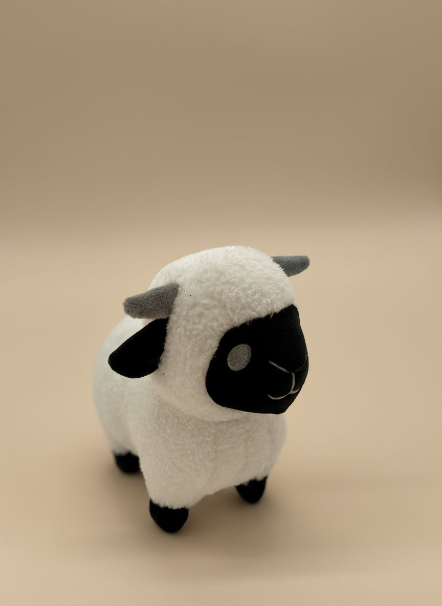 Sheep Plush Keychain Toy – Mini Stuffed Animal Gift