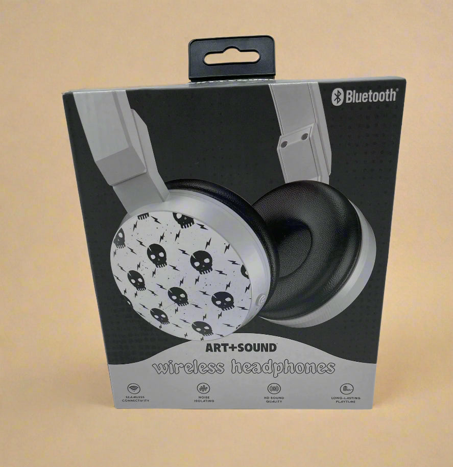 Art+Sound Wireless Headphones – Skeleton