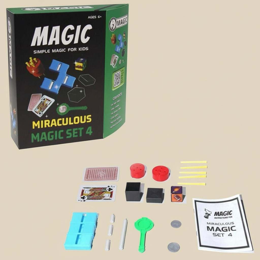 Miraculous Magic Set 4 – Advanced Magic Kit for Ages 6+
