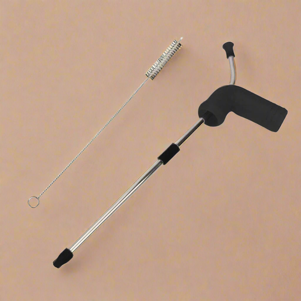 VMS INDIA Beer Snorkel – Party Drink Bong Funnel Bottle Straw Tool