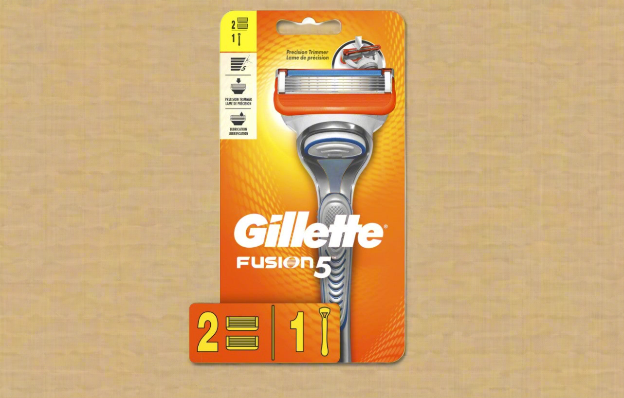Gillette Fusion Razor – 1 Razor