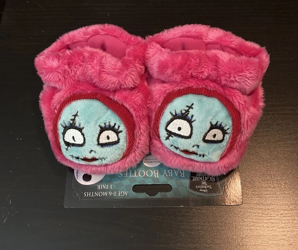 Nightmare Before Christmas Sally Baby Slippers – 0-6 Months